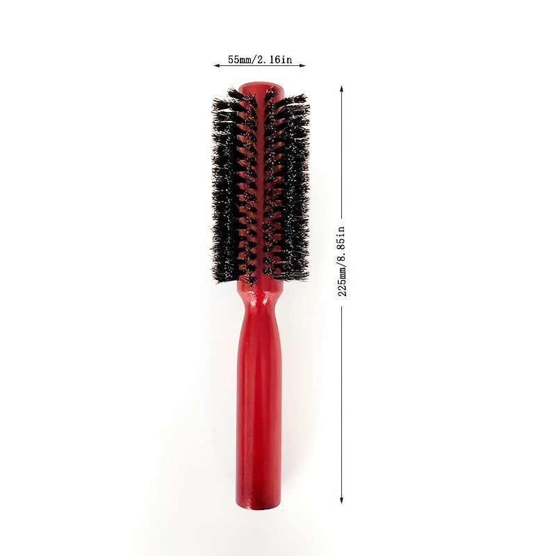 Round Blow Dry Detangle Hairbrush Anti Static Hair Brush Soft Tooth Round Stylin