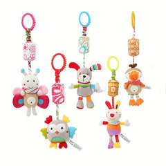 Children's Bed Rattles Wind Chimes Toy Baby Stroller Pendant Plush Doll Gift
