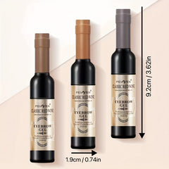 Red Wine Bottle Eyebrow Tattoo Gel Waterproof Pomade