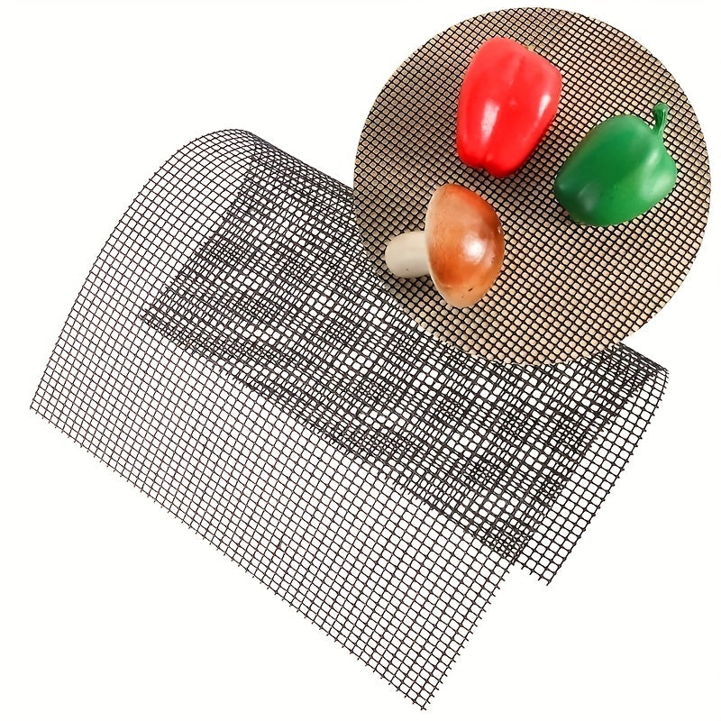Non Stick BBQ Grid Pad Barbecue Mesh Reusable Cooking Pads
