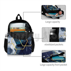 Abstract Landscape Part 2 Backpack Waterproof Camping Travel