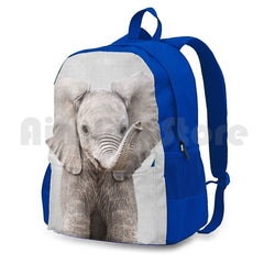 Colorful Outdoor Hiking Backpack Waterproof Camping Travel Elephant