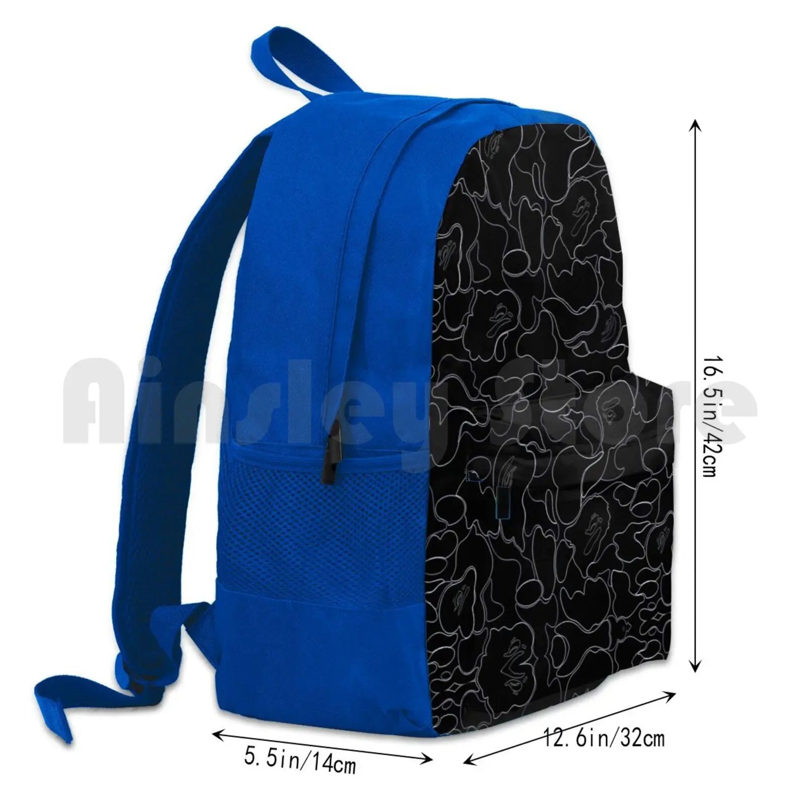 Camo Outdoor Hiking Backpack Waterproof Camping Travel