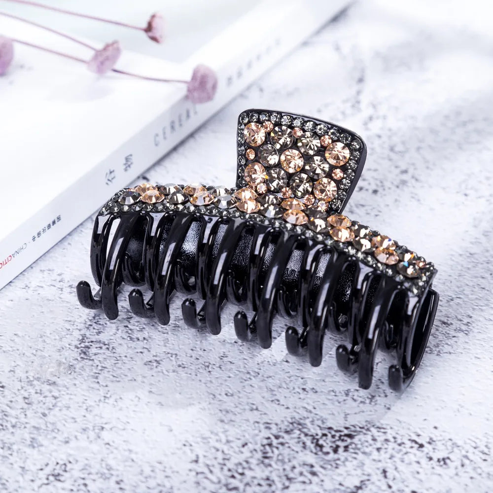 Crystal Rhinestone Hair Clip Sparkling Hair Claw Hair Accessory