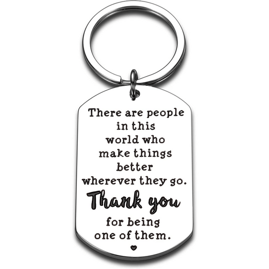 Inspirational Car Keychain - Great Gift for Coworkers and Teachers