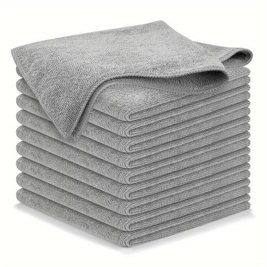 10pcs Microfiber Car Towels Cleaning Cloth For Car