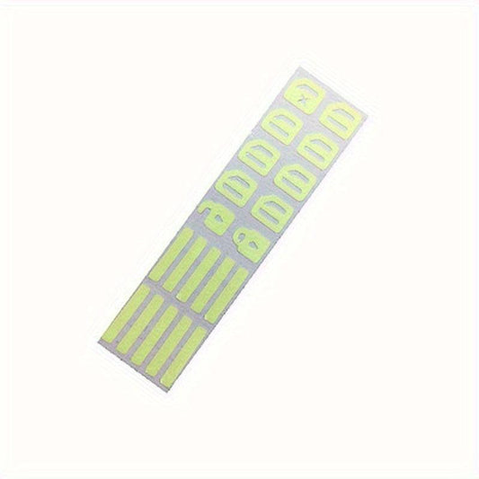 Luminous Car Door Window Lift Button Sticker Car Styling