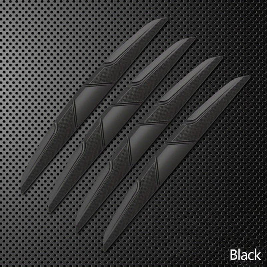4pcs Car Door Edge Anti-collision Protector Stickers Rear View M