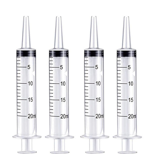 4pcs Industrial Syringe Liquid Measurement Tool for Laboratories Dispensing