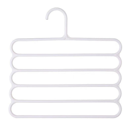 5-Layer Anti-Slip Pant Rack for Wardrobe