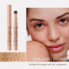 Freckle Stamp Pen Natural Faux Freckles Makeup Waterproof Pen
