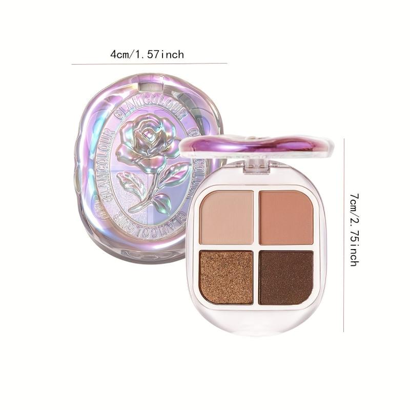 Earth Magic 4 Eyeshadow Palette - Matte Pearl & Smokey Finish