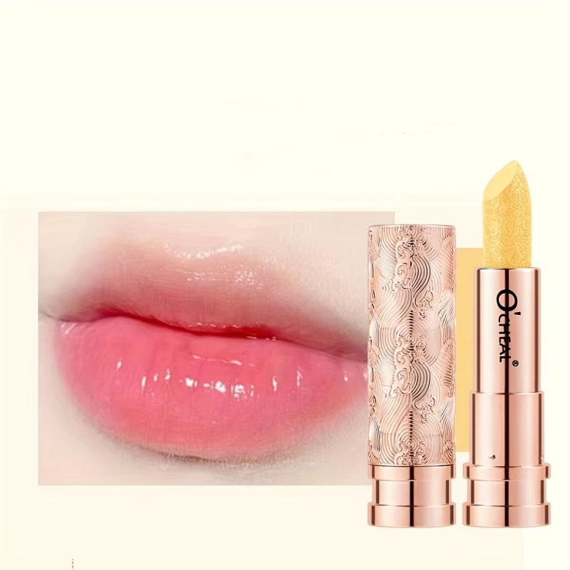 Carotene Moisturizing Hydrating Lip Balm Temperature Changing Lipstick