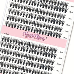 DIY Lash Extension Kit 240 Pcs Lash Clusters With Lash Bond And Seal
