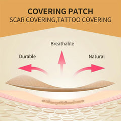 6 Pcs Invisible Concealer Patch For Skin Invisible Scar Covering Patch