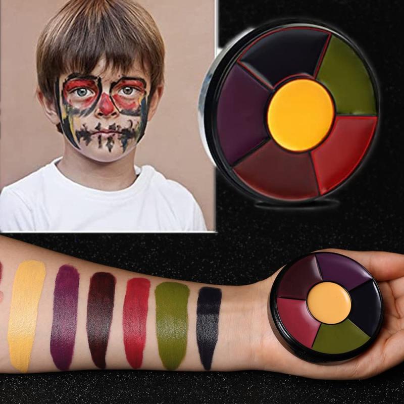 Bruise Wheel SFX Zombie Makeup Kit Halloween Professional Face Body Paint Set