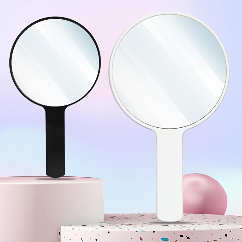 Handheld 10X Magnifying Mirror Clear Makeup Hand Mirror