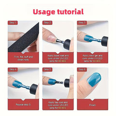 Kuda 10ml Water Based Quick Drying Non Toxic Nail Polish