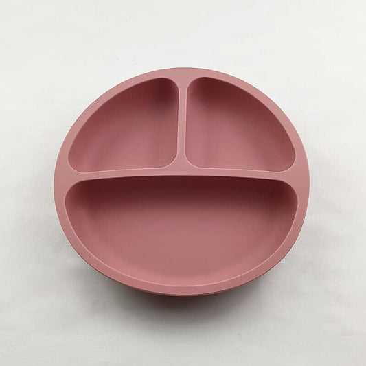 Baby Safe Silicone Dinner Plate Cartoon Children's Tableware