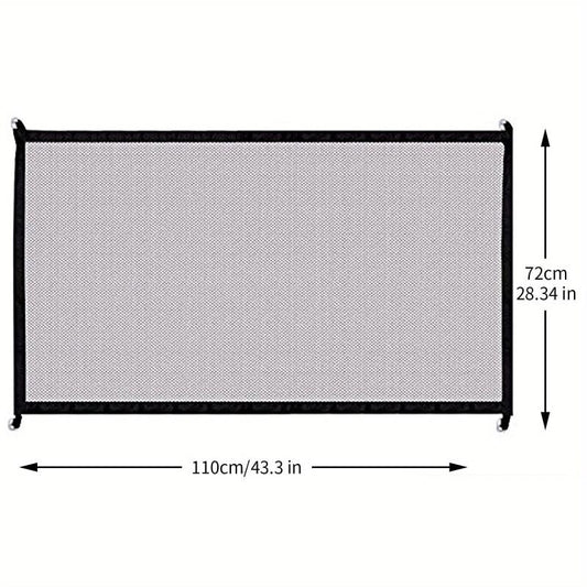 Portable Mesh Baby Gate for Stairs and Doorways