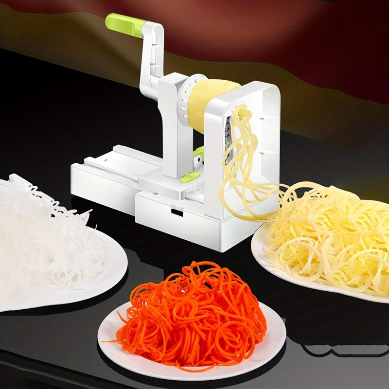 Manual Vegetable Spiralizer Zucchini Noodle Maker Multifunctional Slicer Grater