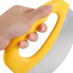 Safe Stainless Steel Blade Pizza Cutter with Cover