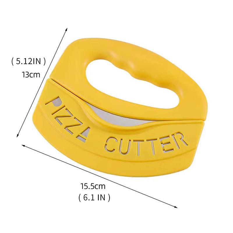 Safe Stainless Steel Blade Pizza Cutter with Cover
