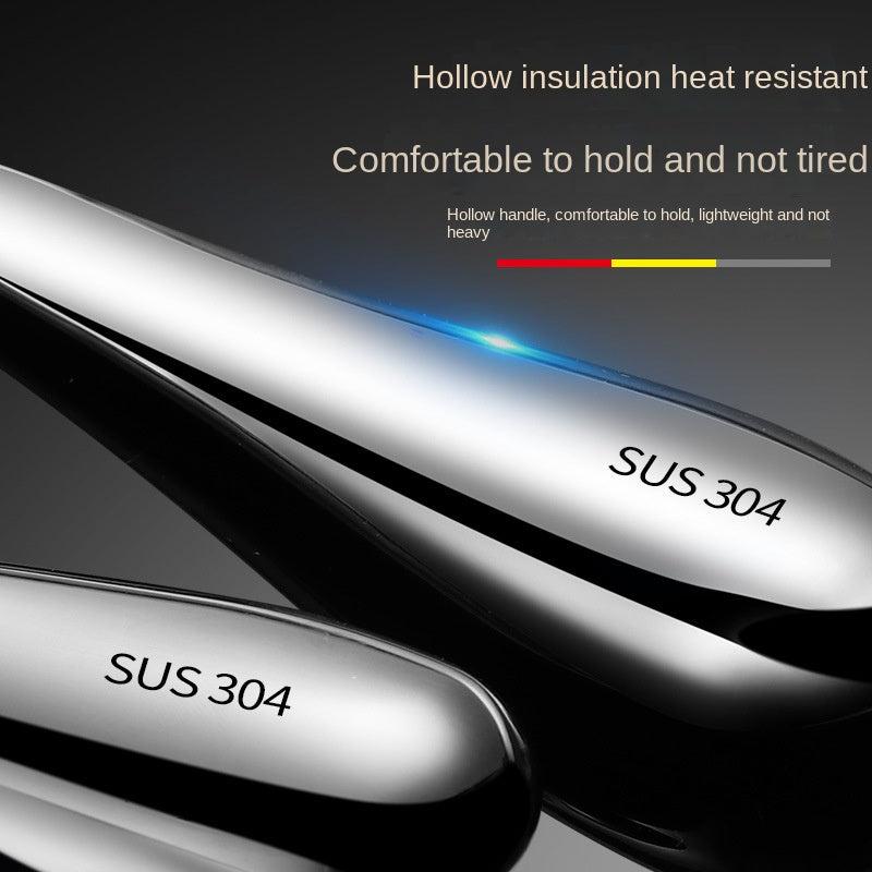 304 Stainless Steel Spoon Thickened Rice Spoon, Home Kitchen Utensils