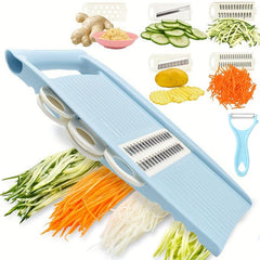 Multifunctional Vegetable Slicer Manual Food Grater Cutter Potato Chopper