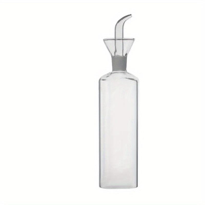 Transparent Olive Oil Vinegar Bottle Kitchen Dispenser