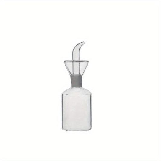 Transparent Olive Oil Vinegar Bottle Kitchen Dispenser