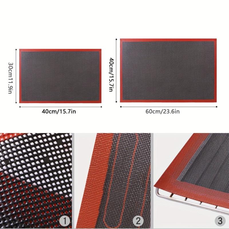 Perforated Silicone Baking Mat Non Stick Oven Sheet Liner