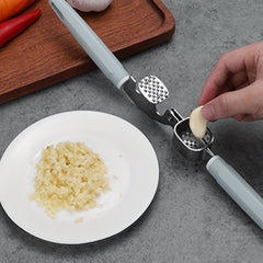 Stainless Steel Garlic Press Manual Garlic Crusher