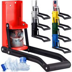 16oz Metal Can Crusher Heavy Duty Wall Mounted Smasher for Recycling