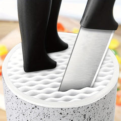 Kitchen Knives Holder Round Storage Rack Organizer