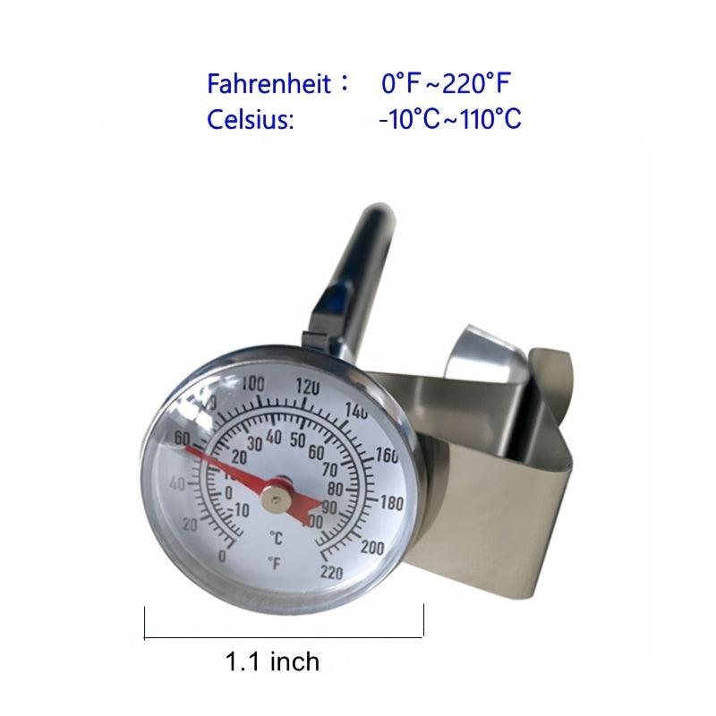 Coffee Milk Frothing Thermometer Stainless Steel Cooking Thermometer