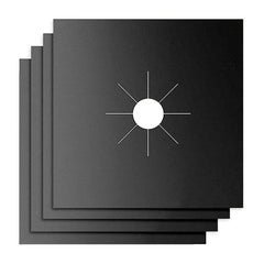 Gas Stove Mat Burner Covers Protectors Non Stick Fast Clean Kitchen