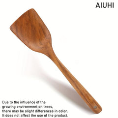 Wooden Spatula Teak Long Handle Spoon for Cooking