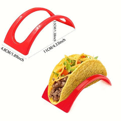 12pcs Reusable Taco Holder Stand Washable Taco Stands Household Taco Stand Rack