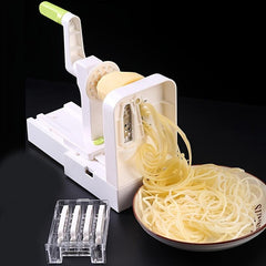 Manual Vegetable Spiralizer Zoodle Maker Potato Slicer Fruit Grater Kitchen