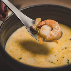 6pcs Heavy Stainless Steel Soup Spoons, Household Table & Dessert Spoons