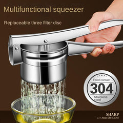 304 Stainless Steel Manual Juicer Lemon Squeezer Fruit Juicer Kitchen Gadget