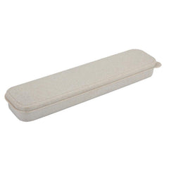 Portable Travel Tableware Storage Box for Cutlery Kit Camping Picnics Office