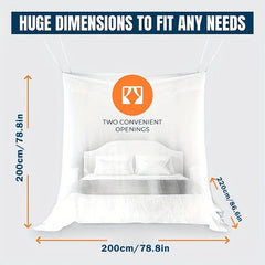 Mosquito Net For Double To King Size Bed Canopy Camping Screen House