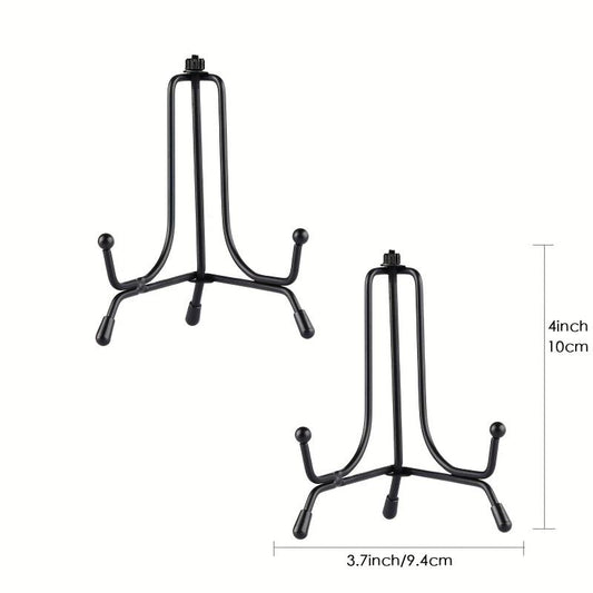 Plate Stands Metal Holder Stand For Picture Decorative Plate Book