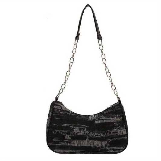Y2K Denim Shoulder Bag Women's Crossbody Purse