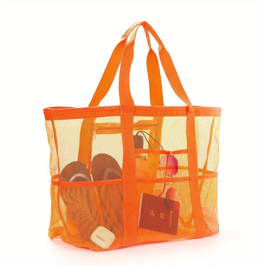 Large Capacity Mesh Beach Bag Travel Washing Bag