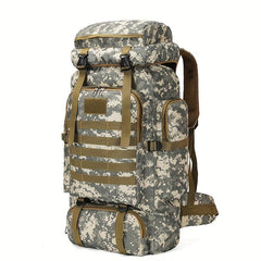 80L Tactical Waterproof Backpack for Camping Hiking Daypacks