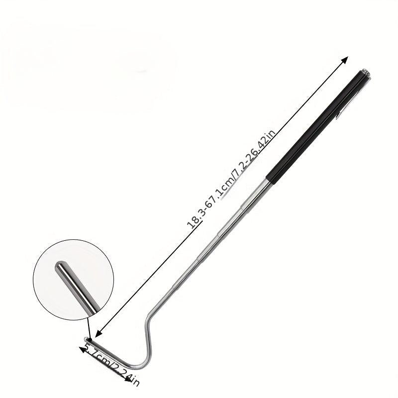 Stainless Steel Snake Hook Retractable Extendable Catcher