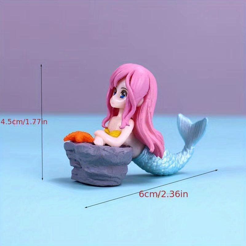 Mermaid Ornament Landscape Decoration for Aquariums
